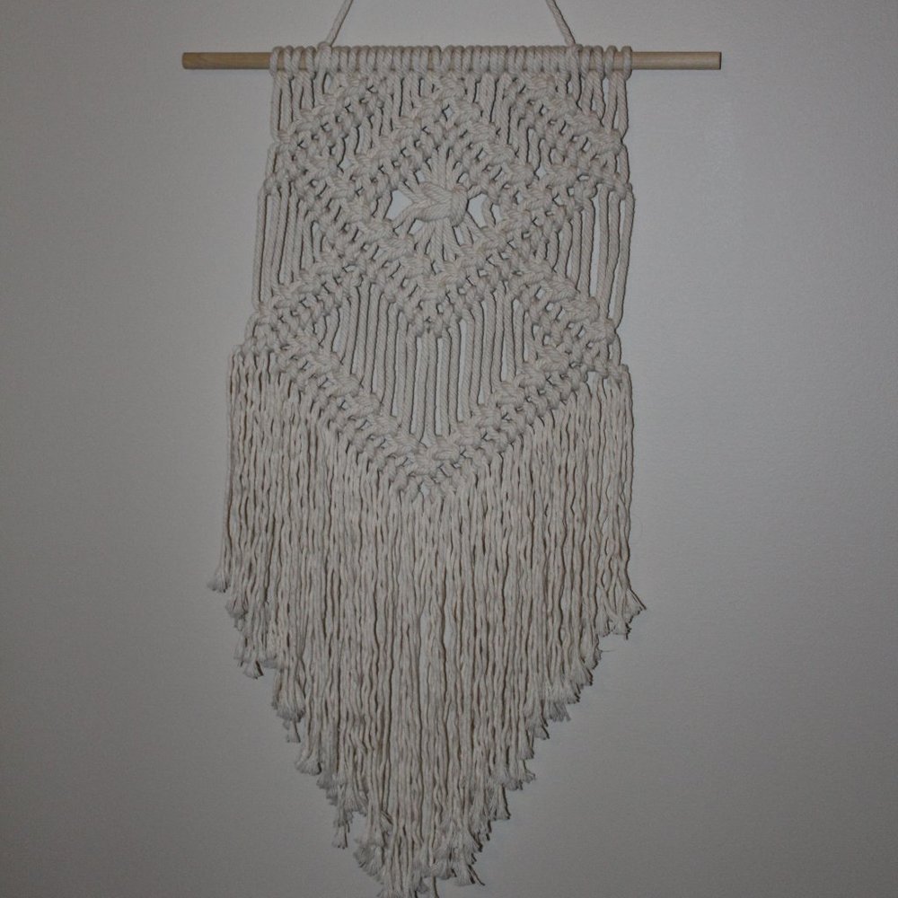 Boho Style Macrame Wall Hanging